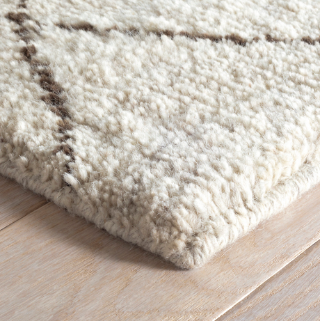 Numa Charcoal Hand Knotted Wool Rug