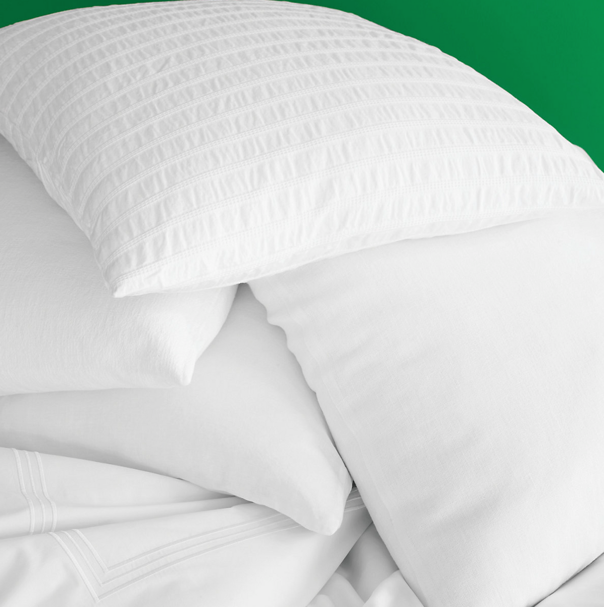 Lush Linen White Sham