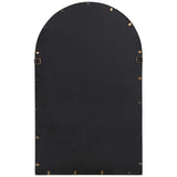 Arch Mirror - Lightly Antiqued Gold