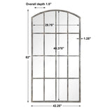Amiel - Arched Mirror - Ivory