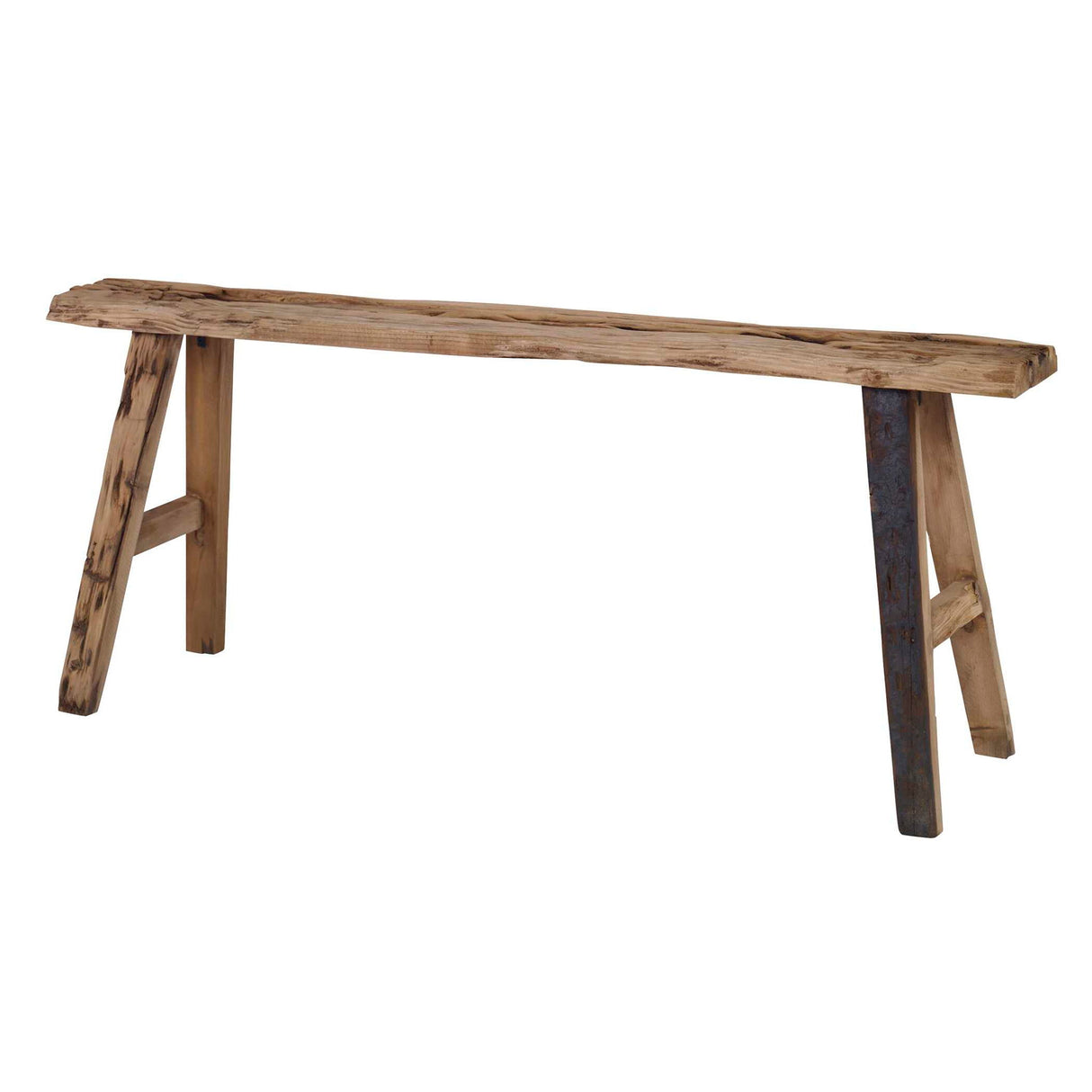 Paddock - Rustic Bench - Brown, Dark