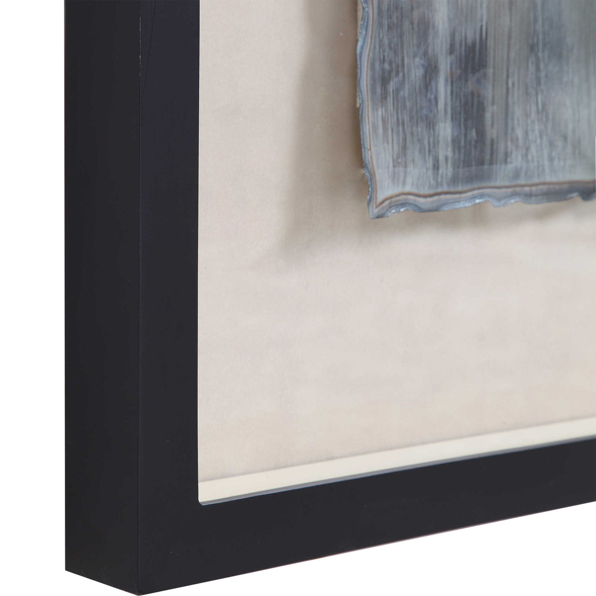 Rustic Patina Grande - Abstract Art - Gray, Dark