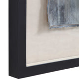 Rustic Patina Grande - Abstract Art - Gray, Dark