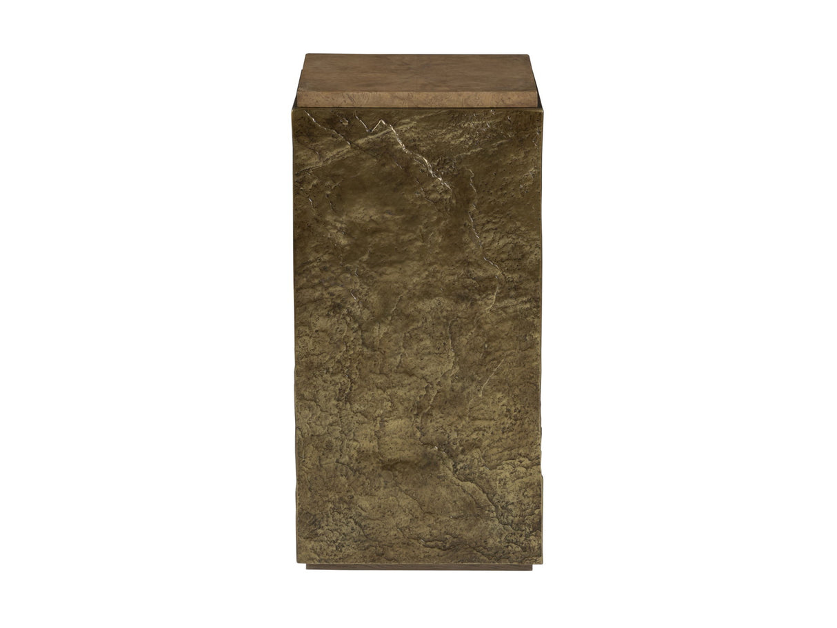 Simpatico - Simpatico Metal Base Spot Table - Light Brown