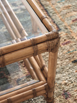 Key Biscayne - Deering Bay Rectangular Cocktail Table - Light Brown