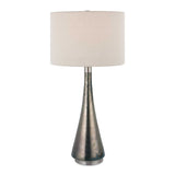 Contour - Metallic Glass Table Lamp - Gray, Dark