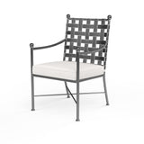 Provence - Dining Chair, With Self Welt - Canvas Flax / Black
