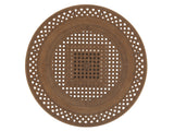 Harbor Isle - Round Dining Table - Dark Brown