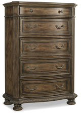 Rhapsody - 5-Drawer Chest - Dark Brown