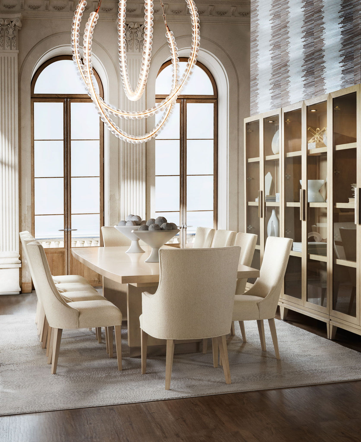 Westwood - Rectangle Dining Table With Two 20" Leaves - Beige