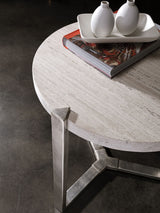 Signature Designs - Denizen Round Lamp Table - Yellow
