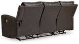 Boxmere - Reclining Power Sofa - Storm