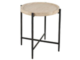 New Modern - Theron Round End Table - Beige