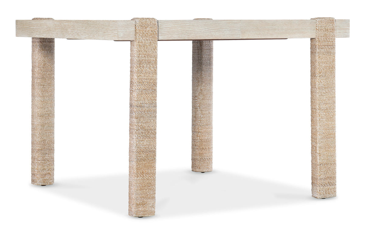 Commerce And Market - Seaside Rectangle Dining Table With 1-22" Leaf - Beige