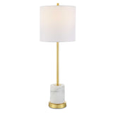 Turret - Gold Buffet Lamp