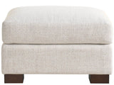 Brooklyn - Ottoman - Pearl Silver