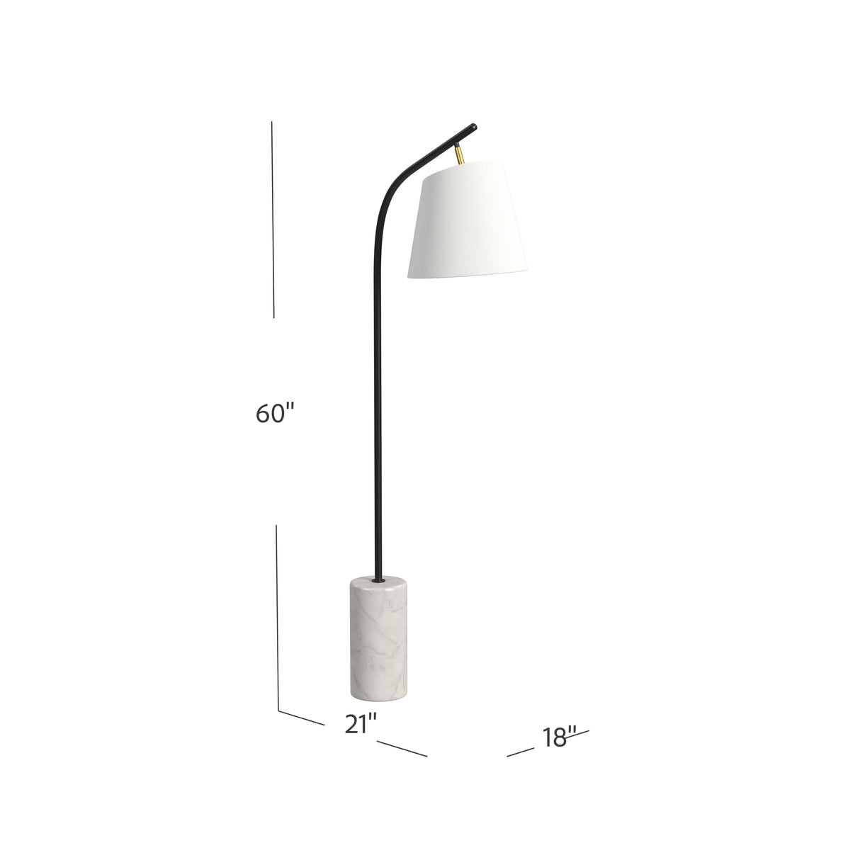 Studio - Floor Lamp - White