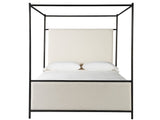 Modern - Cascade King Canopy Bed - White