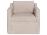 Asher - Slipcover Swivel Chair Outdoor, Special Order - Beige