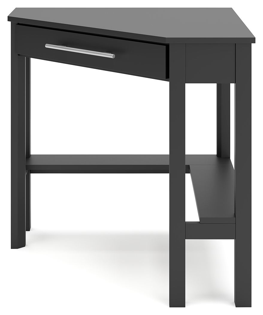 Otaska - Black - Home Office Corner Desk
