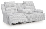 Rhines Falls - 2 Pc. - Power Reclining Sofa And Loveseat - Alloy