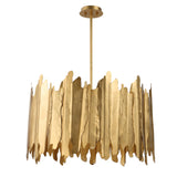 Golden - Gate 8 Light Industrial Pendant