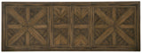 Hill Country - Bandera 86" Table With 2-18" Leaves - Dark Brown