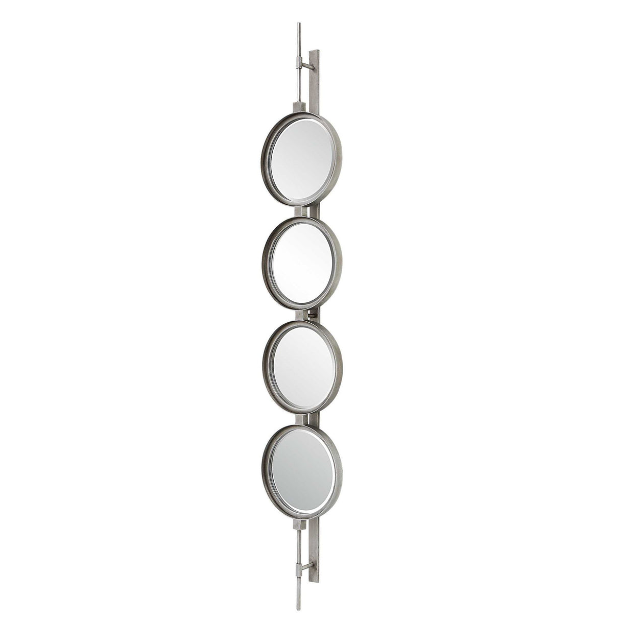 Button - Mirror - Gray