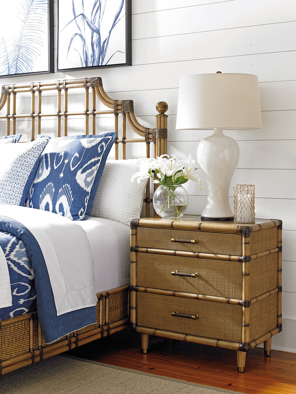 Twin Palms - Parrot Cay Nightstand - Light Brown