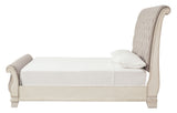Realyn - Upholstered Sleigh Bed