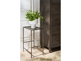 Montclair - Metal Side Table - Light Brown