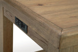 Ridgester - Rectangular End Table - Light Brown
