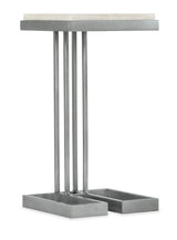 Melange - Marin Drink Table - Pearl Silver