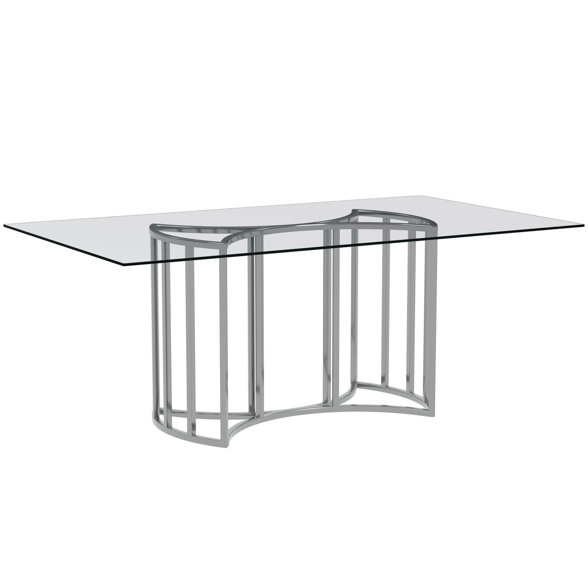 Sophia - Dining Table - Silver