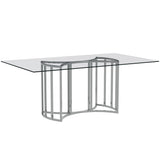 Sophia - Dining Table - Silver