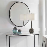 Benedo - Round Mirror - Black