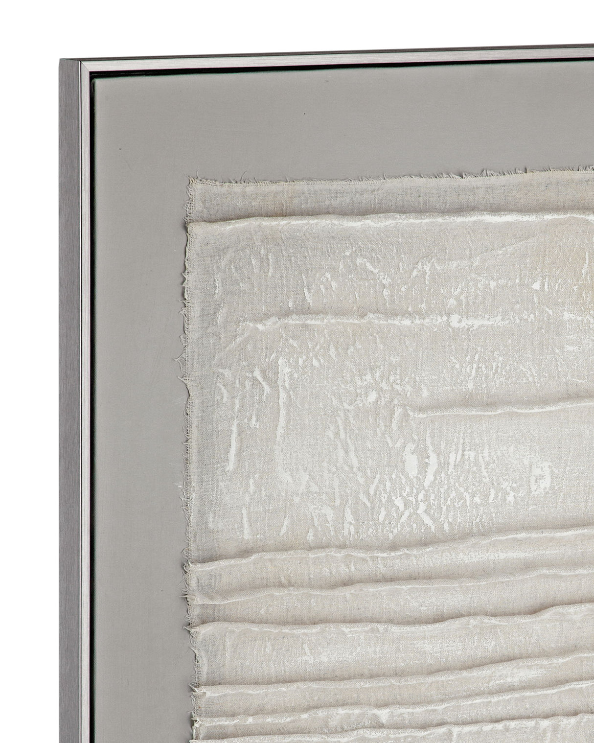 Zole II Framed Canvas - Gray