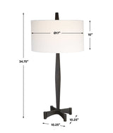 Counteract - Rust Metal Table Lamp