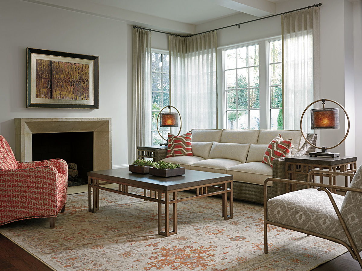 Cypress Point - Hayes Sofa - Dark Gray / Gray