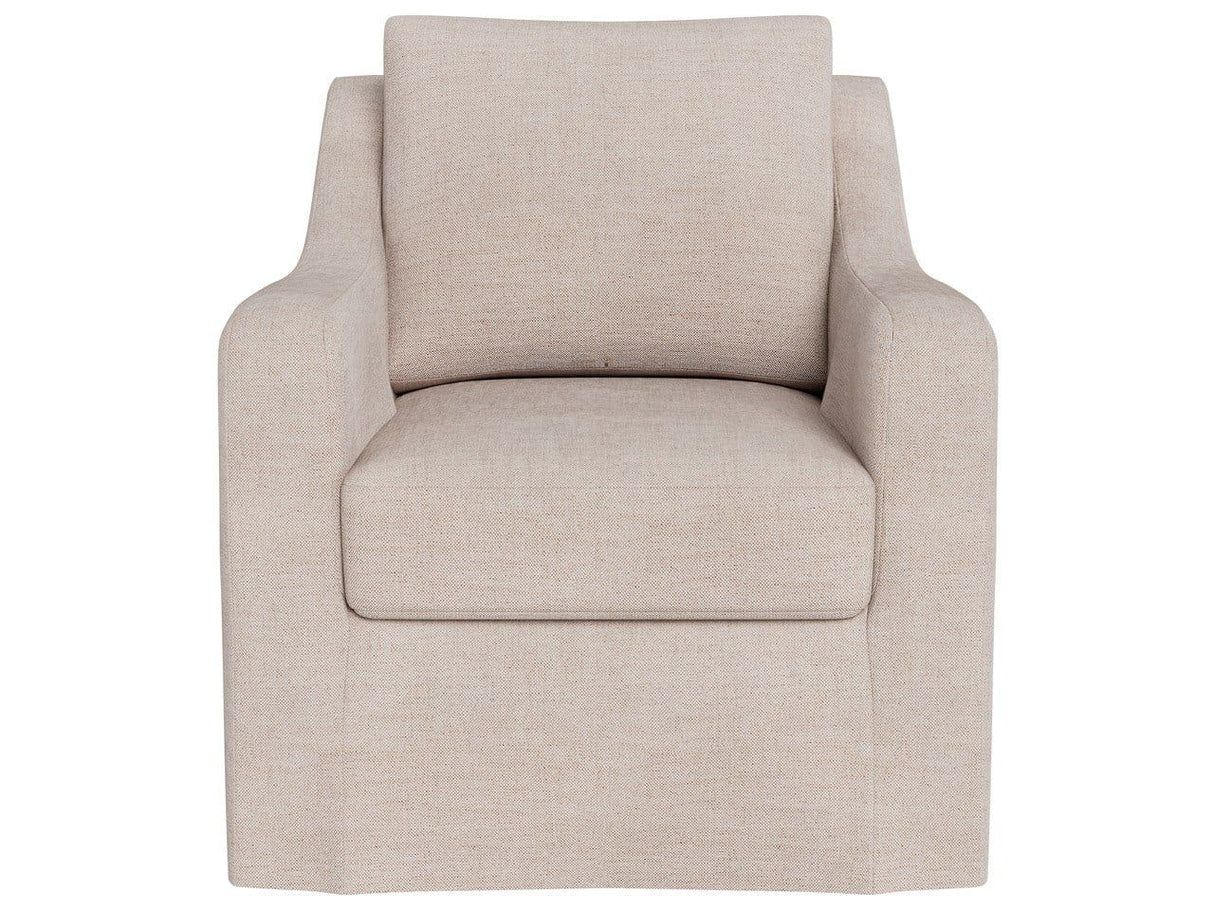 Filmore - Slipcover Swivel Chair, Special Order - Beige