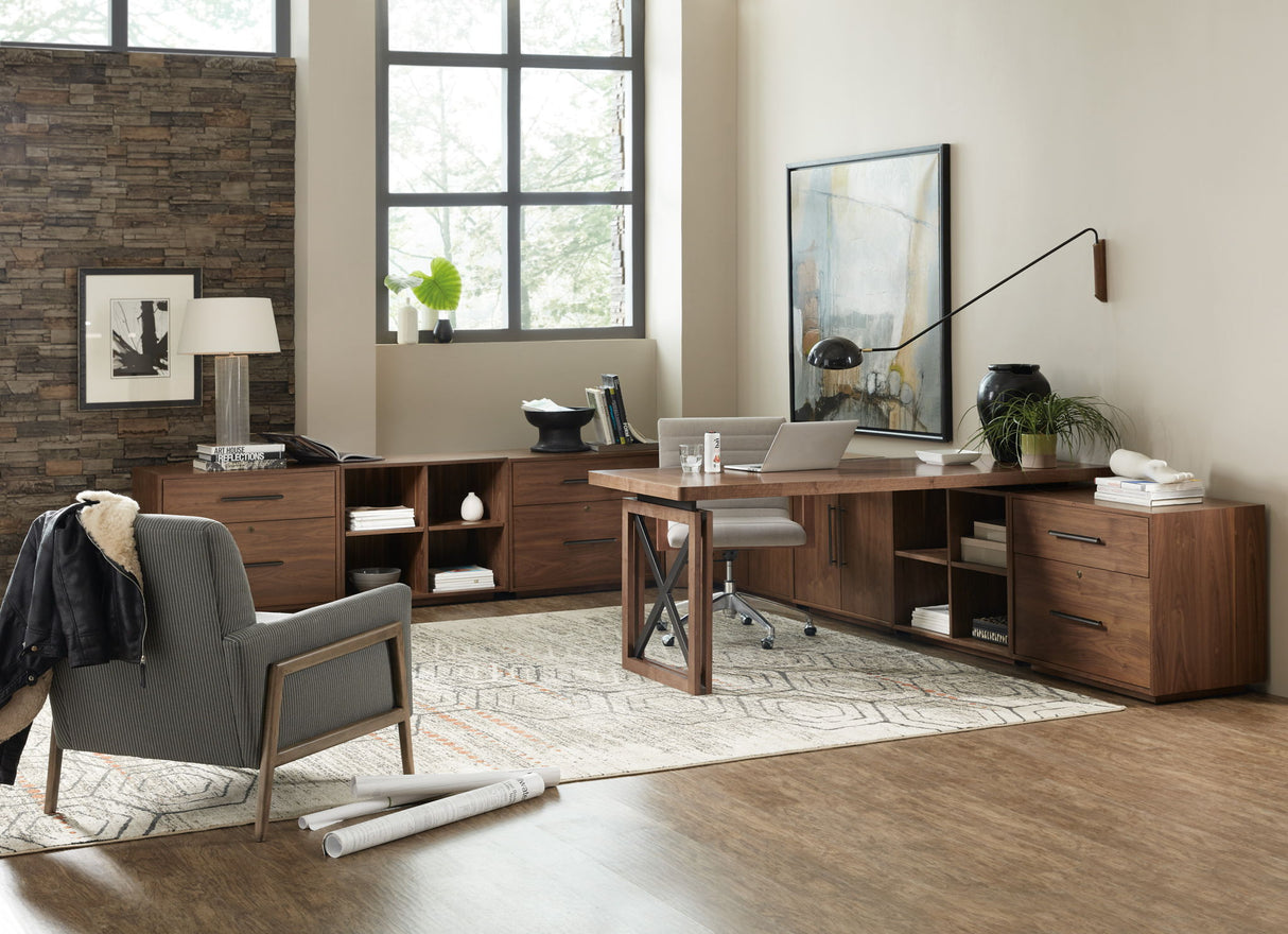 Elon - Lateral File - Dark Brown