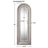 Argenton - Arch Mirror - Aged Gray