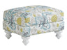 Ocean Breeze - Gilmore Ottoman
