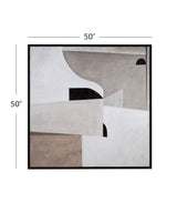 Rakava Framed Canvas - Black