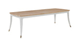 Winslet - Dining Table - Light Brown / White