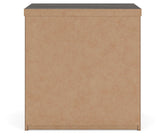 Shaehartin - Two Drawer Night Stand - Dark Brown