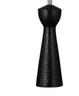 Asheland - Black Table Lamp - Sleek / Black Texture