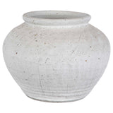 Floreana - Round Vase - White