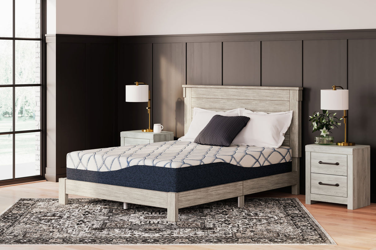 12 Inch Chime Elite 2.0 - California King Mattress - White / Blue
