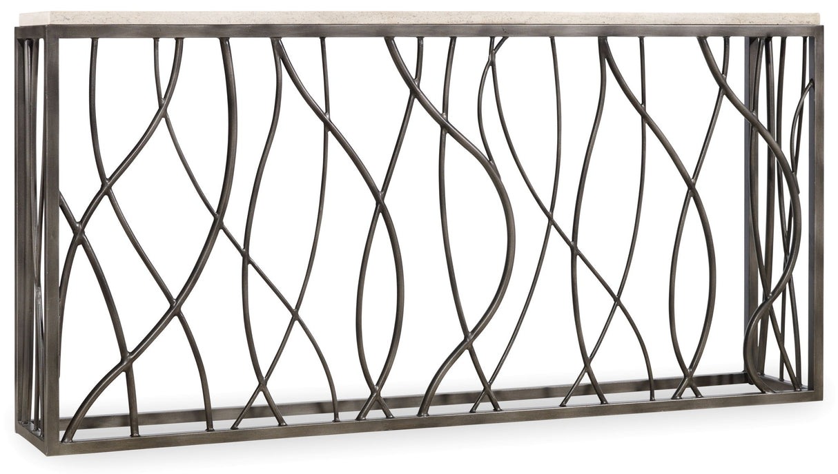 Melange - Console Table - White